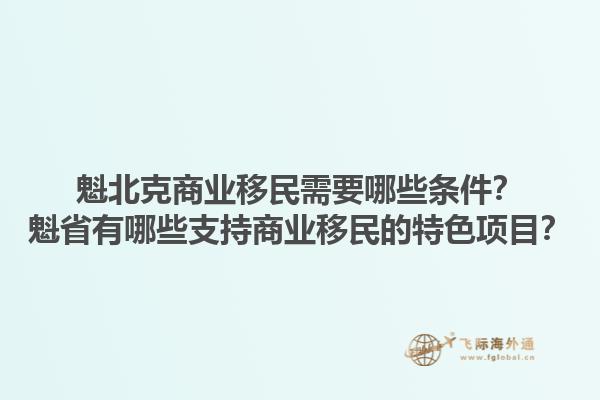 魁北克商業(yè)移民需要哪些條件？魁省有哪些支持商業(yè)移民的特色項(xiàng)目？1.jpg